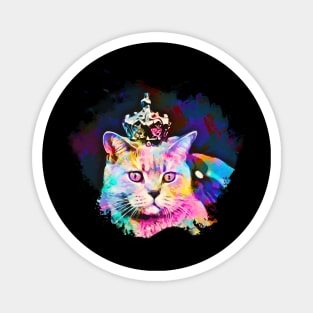 The Cat Queen Magnet